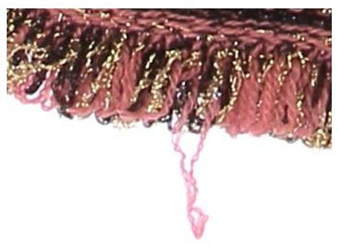 M Missoni Kleid aus Mischwolle Braun - Ansicht 8