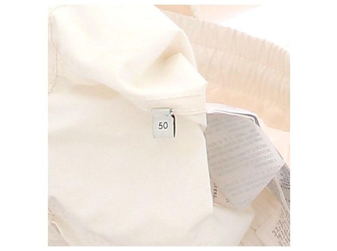 Pantaloni cargo bianchi Gucci in cotone Bianco - vista 5