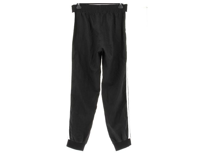 Pantaloni neri Palm Angels con logo Nero - vista 2