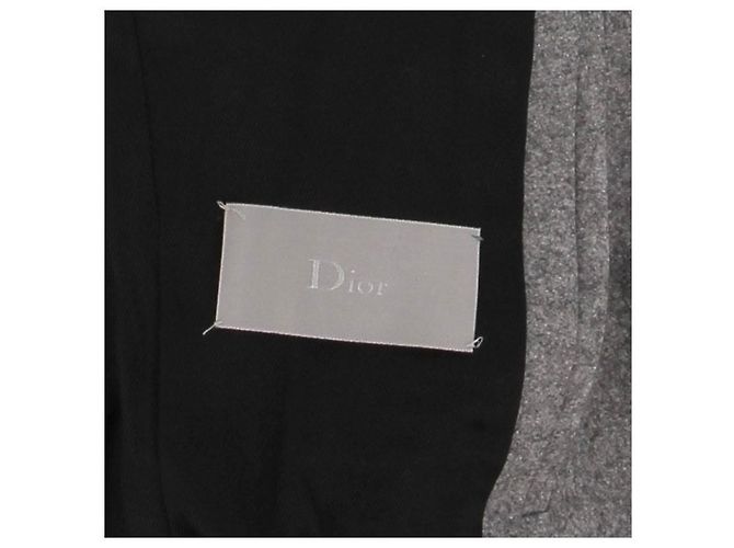 Dior Grey Wool Coat - view 3