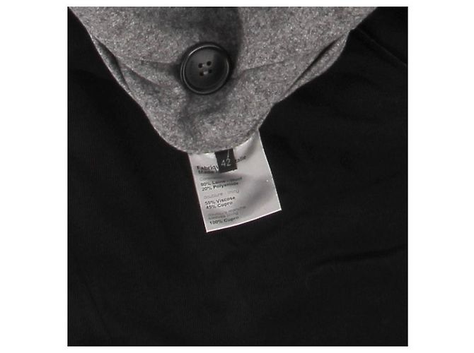 Dior Grey Wool Coat - view 4