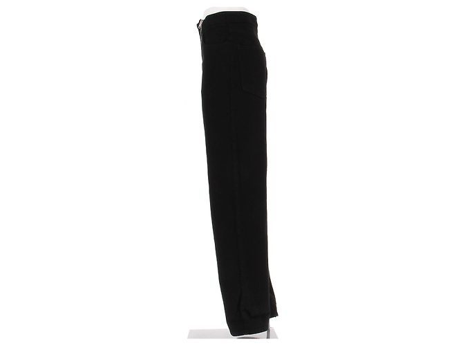 Jeans Alaïa negros con cremallera de algodón Talla 34 - vista 3