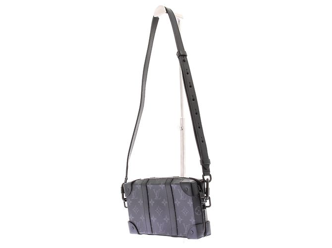 Louis Vuitton Borsa a tracolla "Soft Trunk" Nero - vista 5