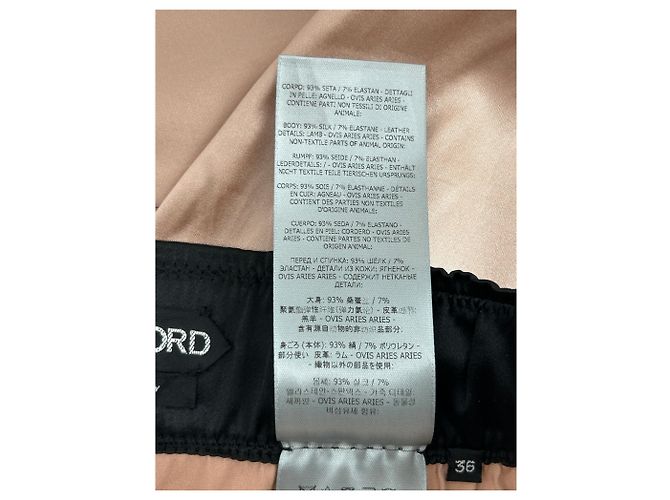 Tom Ford Pantalones de seda beige - vista 4