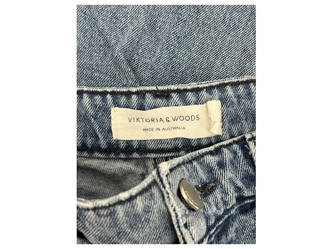 Autre Marque Vaqueros de algodón azules VIKTORIA & WOODS 36 - vista 3