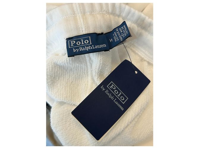 Pantalones cortos blancos de algodón Polo Ralph Lauren - vista 3