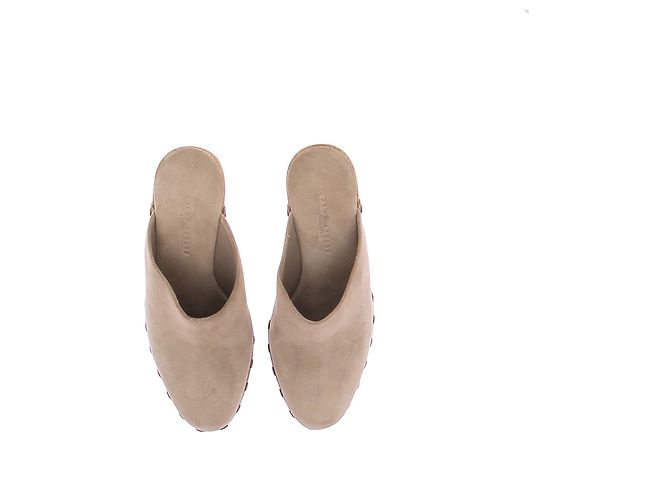 Ralph Lauren Clogs aus Wildleder in Camel Kamel - Ansicht 6