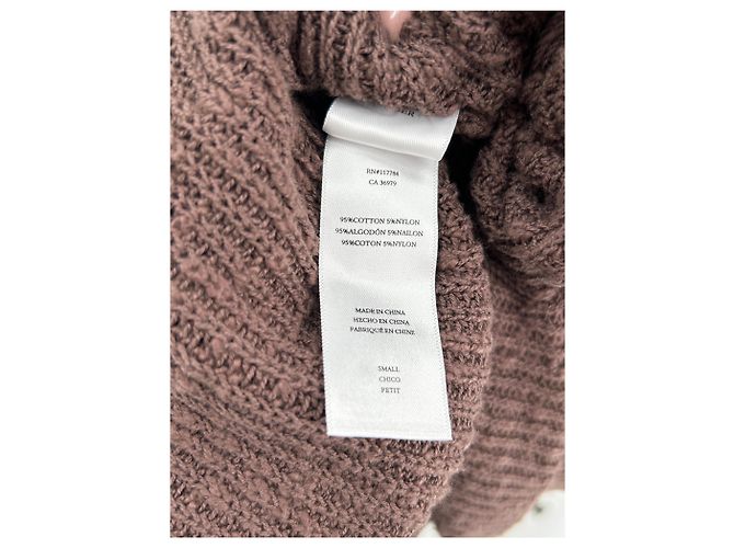 Autre Marque Braunes Strickkleid - Ansicht 6