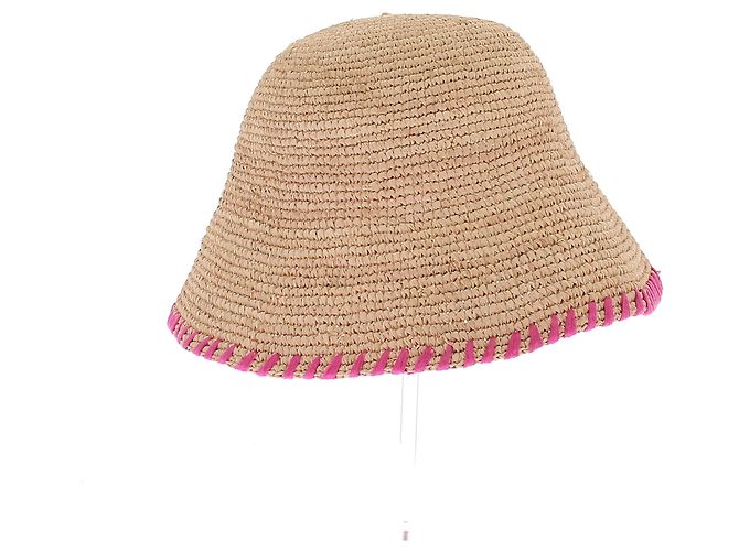 Ba&Sh Chapeau en raphia - vue 2