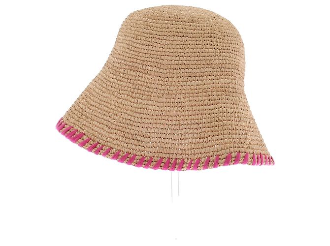 Ba&Sh Chapeau en raphia - vue 3