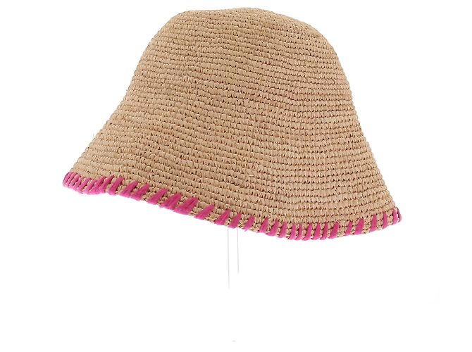 Ba&Sh Chapeau en raphia - vue 4