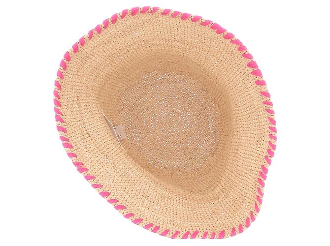 Ba&Sh Chapeau en raphia - vue 6
