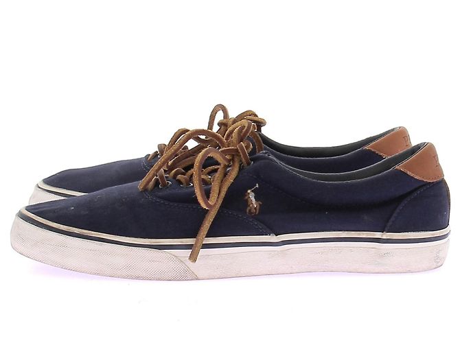 Polo Ralph Lauren Sneakers marini "Thorton" Blu navy - vista 3
