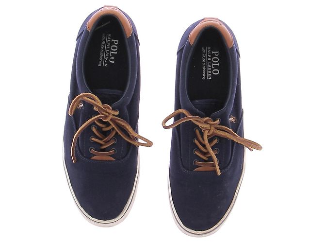 Polo Ralph Lauren Sneakers marini "Thorton" Blu navy - vista 6