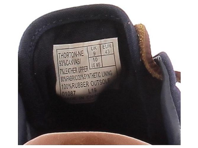 Polo Ralph Lauren Sneakers marini "Thorton" Blu navy - vista 8