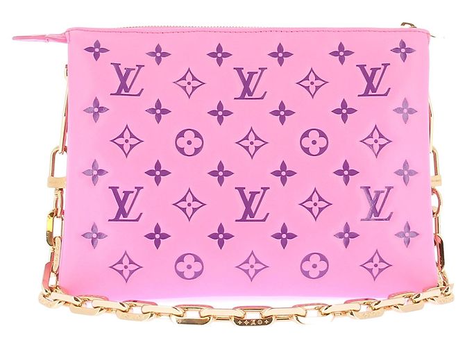 Louis Vuitton Borsa a mano rosa "Coussin GM" - vista 2