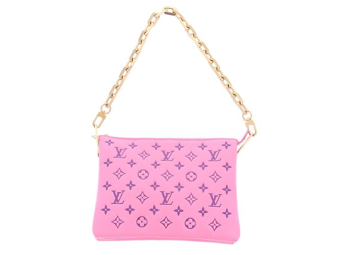 Louis Vuitton Borsa a mano rosa "Coussin GM" - vista 6