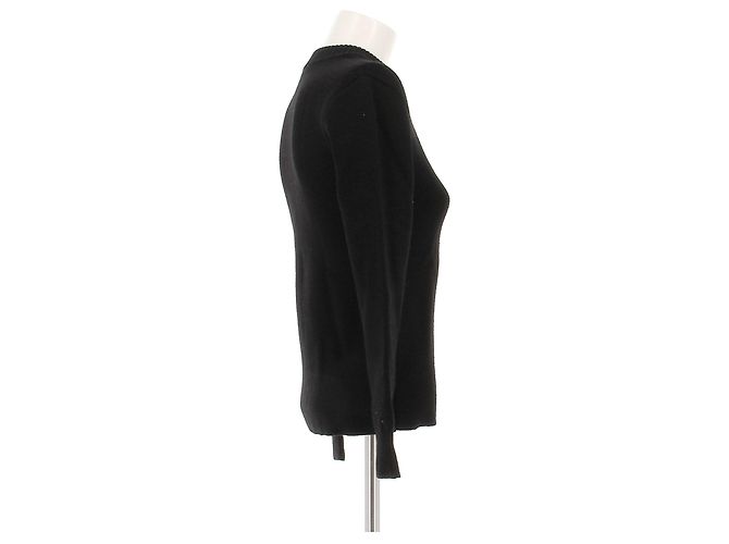 Paco Rabanne Wollpullover Schwarz XS - Ansicht 3