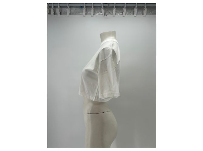 Autre Marque LOULOU STUDIO GUPO Crop Top weiß - Ansicht 4