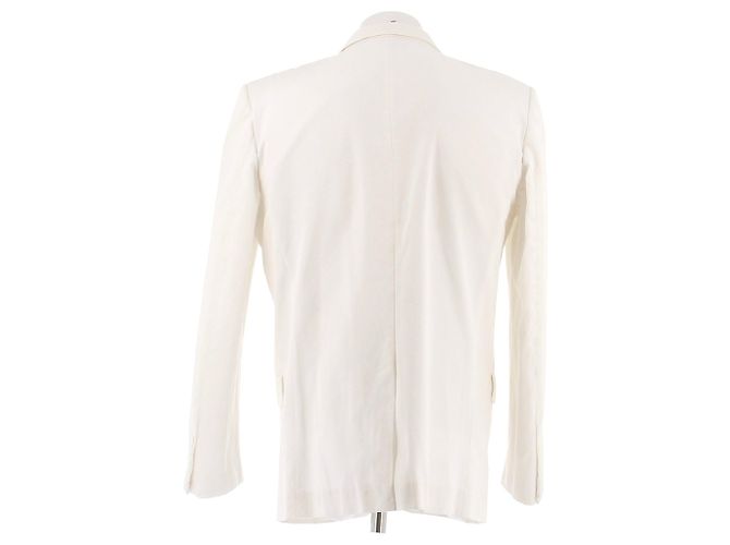 Blazer Dior bianco in cotone - vista 2