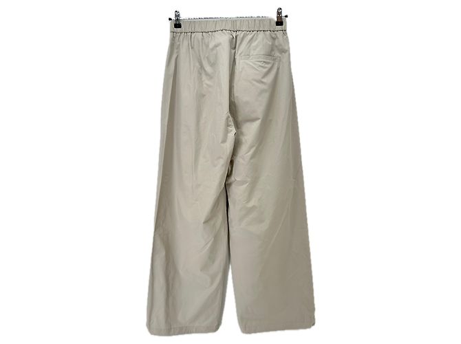 Autre Marque AMOMENTO Weite Hose Hellgrau - Ansicht 2