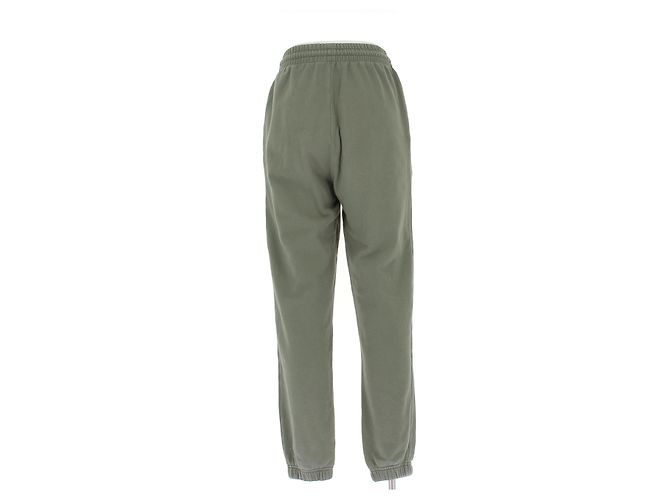 Pantalones de jogging Céline caqui de algodón con logo - vista 2