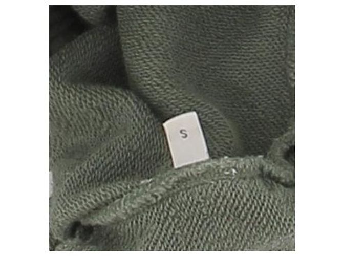 Pantalones de jogging Céline caqui de algodón con logo - vista 6