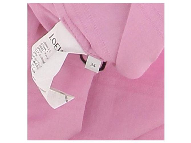 Camisa sin mangas rosa Loewe de algodón - vista 7