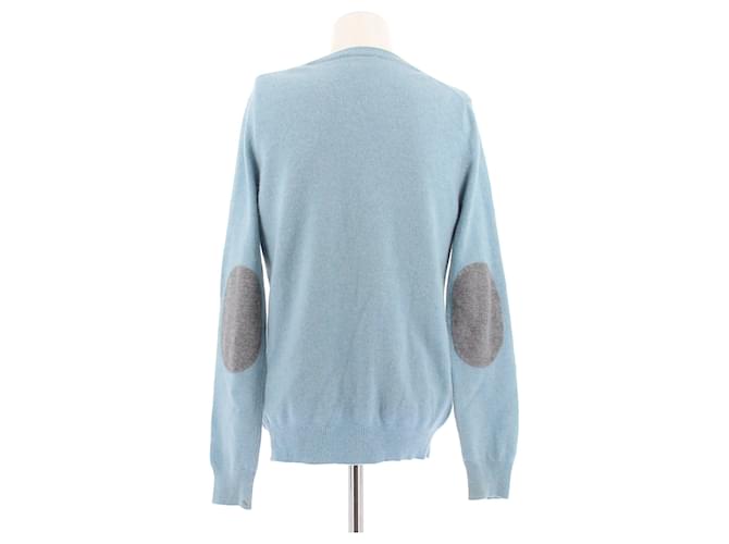 Suéter de cachemira azul Eric Bompard S - vista 2