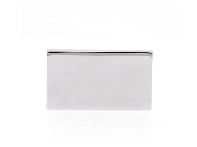Prada Hebilla de cinturón plateada Plata - vista 2