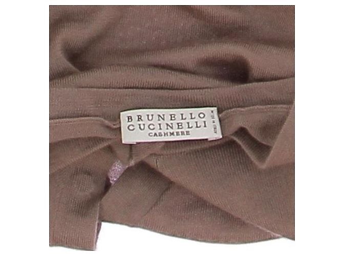 Brunello Cucinelli Brauner Cashmere- und Seidengilet - Ansicht 6
