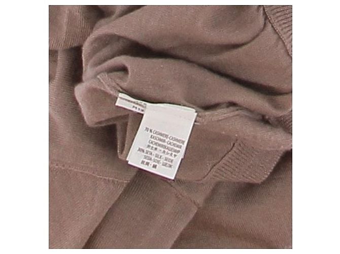 Brunello Cucinelli Brauner Cashmere- und Seidengilet - Ansicht 8