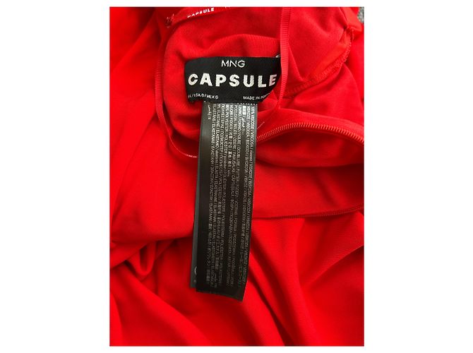 Mango Robe rouge - view 5