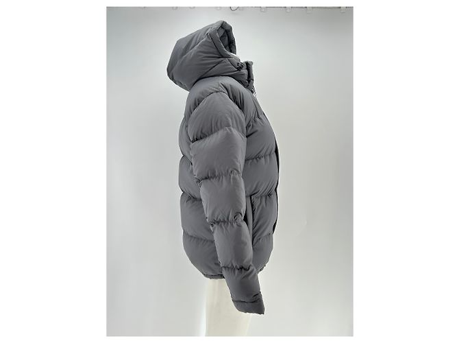 Autre Marque Chaqueta de plumas con capucha de nylon gris THE SUPER PUFF - vista 3