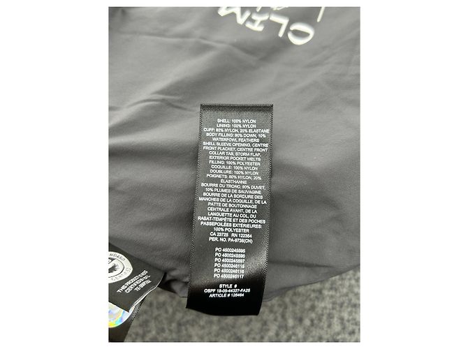 Autre Marque Chaqueta de plumas con capucha de nylon gris THE SUPER PUFF - vista 6