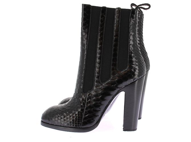 Alaïa Botines de tacón negros - vista 3