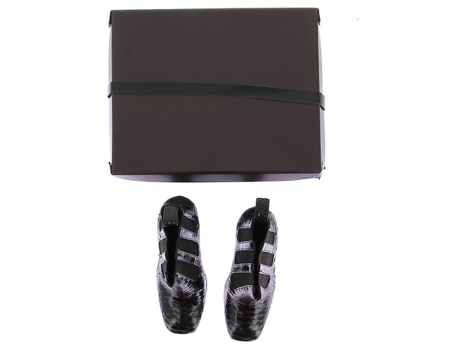Alaïa Botines de tacón negros - vista 8