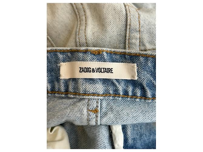 Vaqueros Zadig & Voltaire de algodón azul - vista 4
