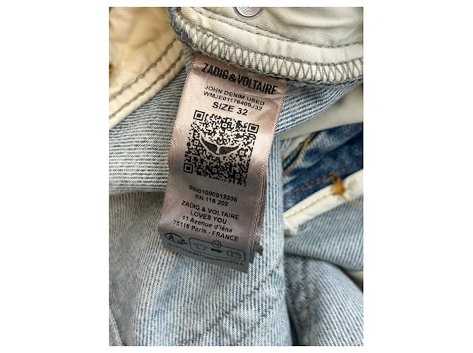 Vaqueros Zadig & Voltaire de algodón azul - vista 5