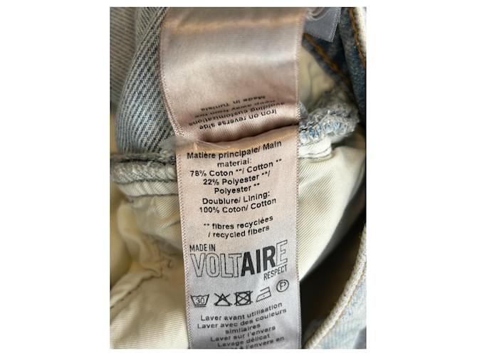 Vaqueros Zadig & Voltaire de algodón azul - vista 6