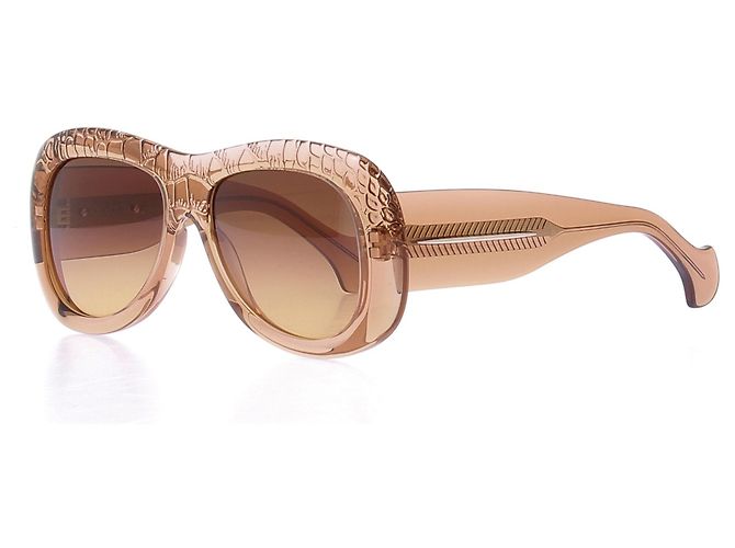 Aquazzura Gafas de sol marrones "Bella" - vista 5