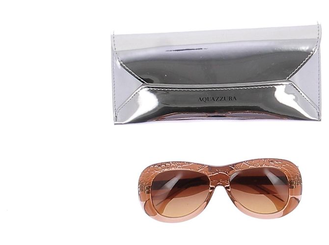 Aquazzura Gafas de sol marrones "Bella" - vista 7