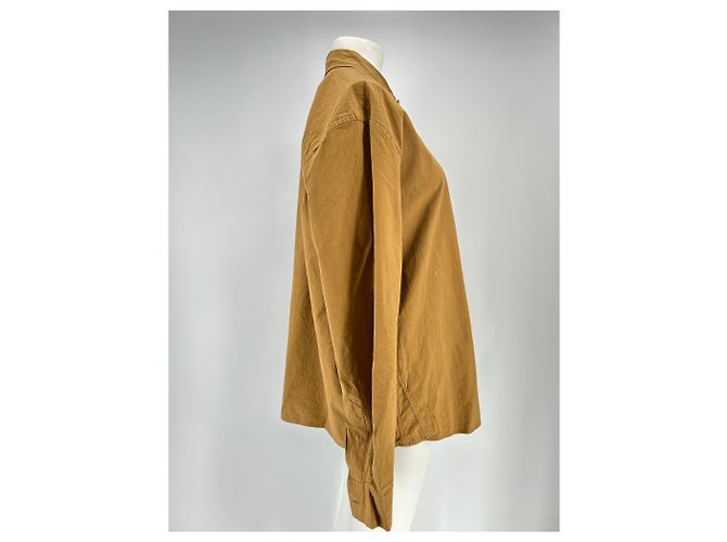 Autre Marque Camisa camel Castaño - vista 3