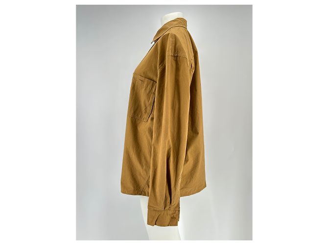 Autre Marque Camisa camel Castaño - vista 4