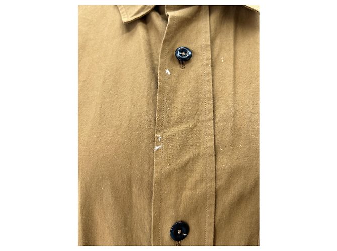 Autre Marque Camisa camel Castaño - vista 5