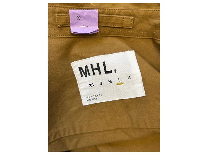 Autre Marque Camisa camel Castaño - vista 8