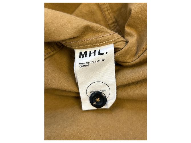 Autre Marque Camisa camel Castaño - vista 9