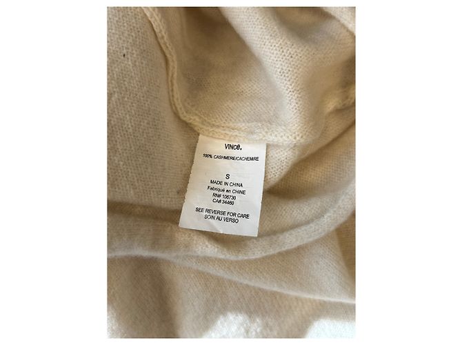 Vince Top de cachemira crema Beige - vista 6