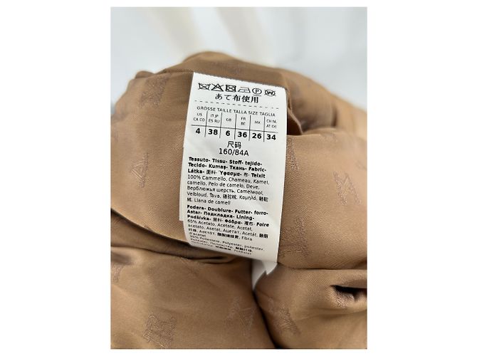 Max Mara Blazer aus Kamelhaar Camel - Ansicht 6