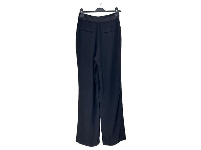 Ba&Sh Schwarze gerade Hose - Ansicht 2